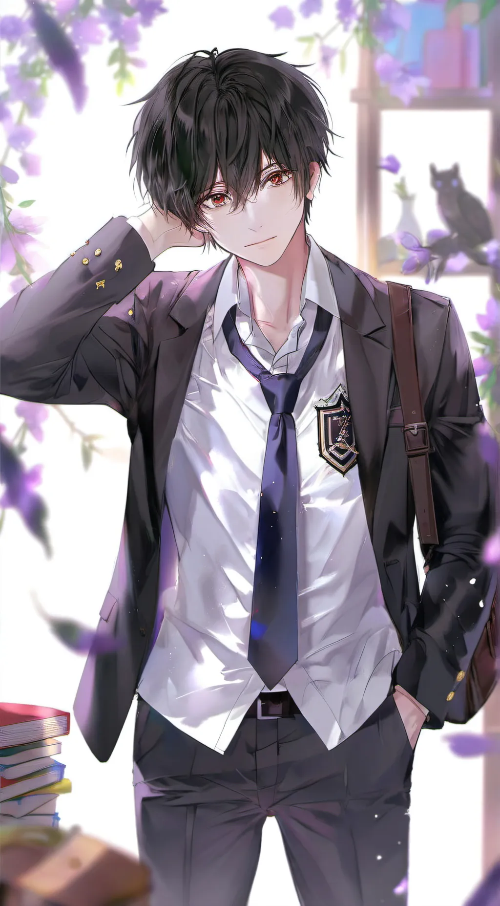 ai character: 𝓠𝓲 𝓵𝓪𝓲𝓷 background