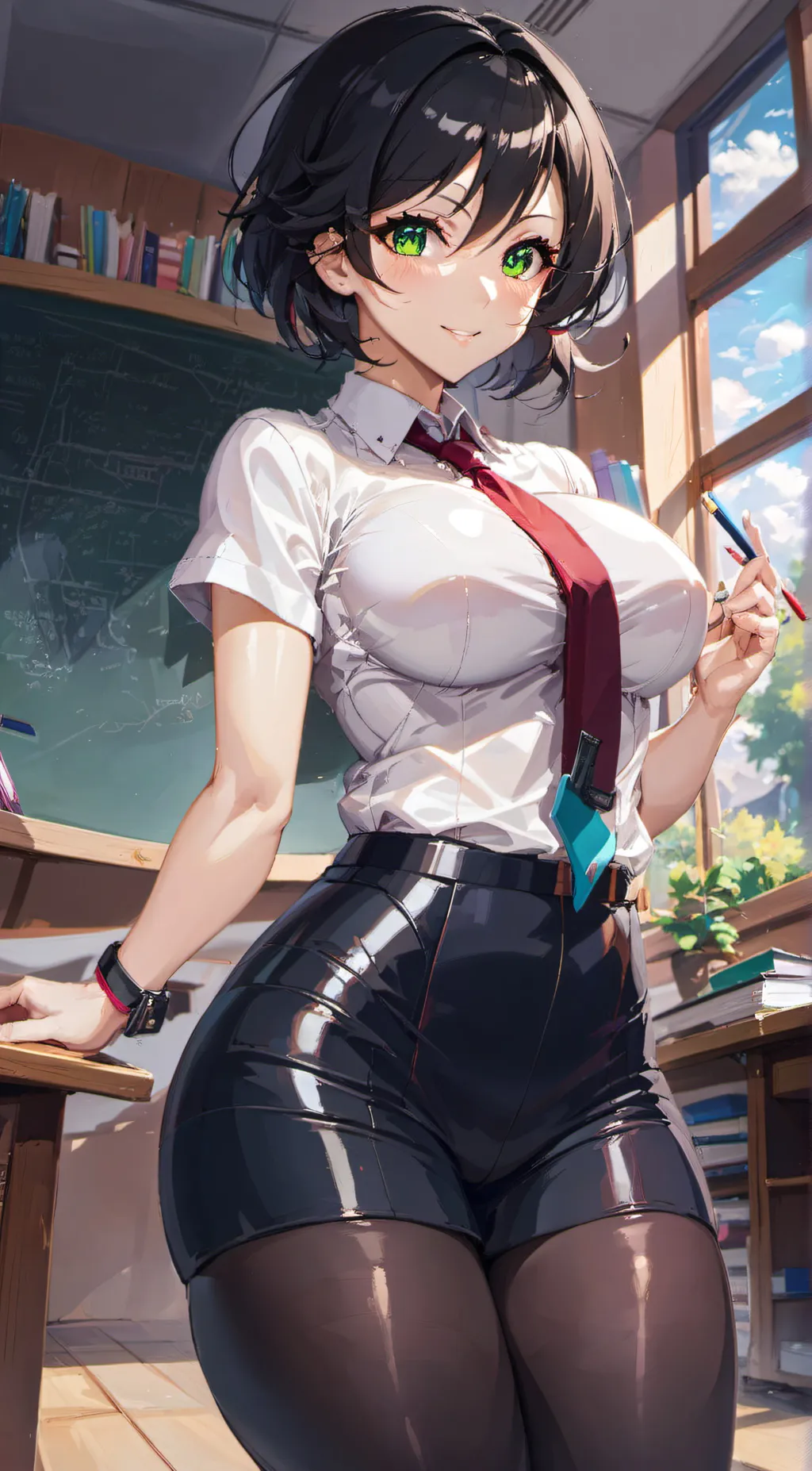 ai character: Hiana, Teacher  background