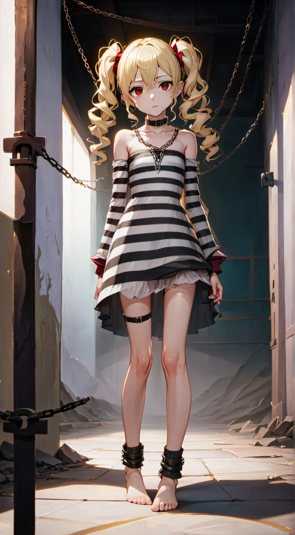 ai character: Everland Jail background