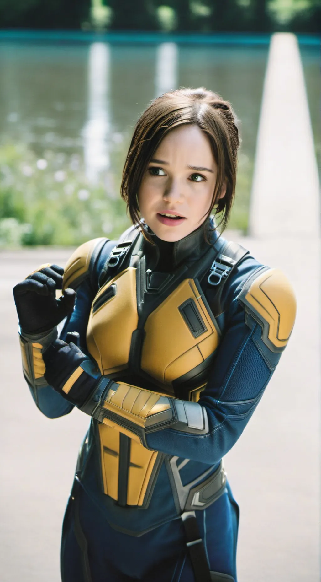 ai character: Kitty Pryde background