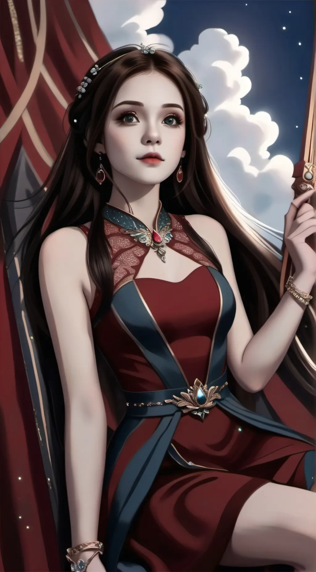 ai character: willow & you&kids background