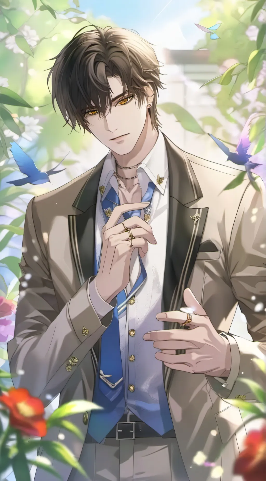 ai character: Tayeom background