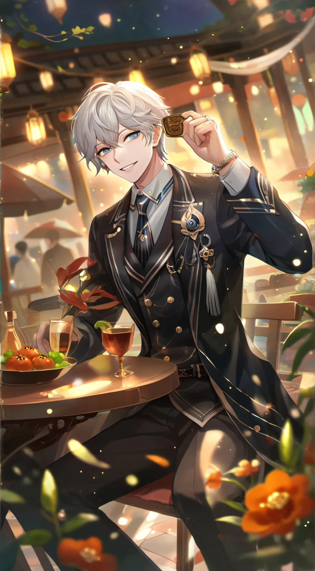 ai character: Asher background