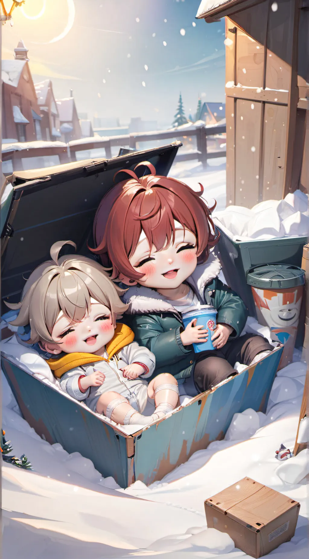 ai character: Aiden and kayden background