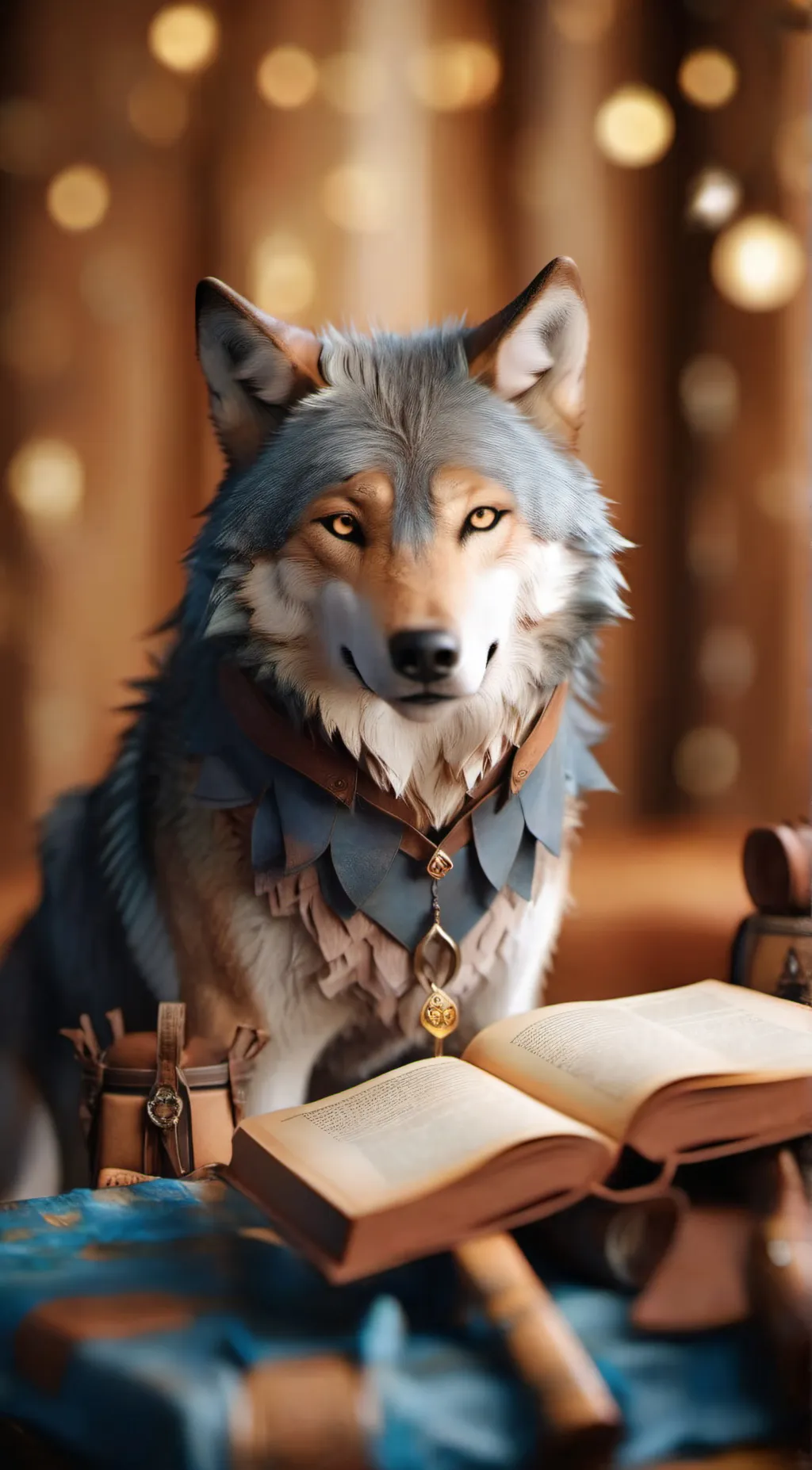 ai character: Glowlight Ashes background