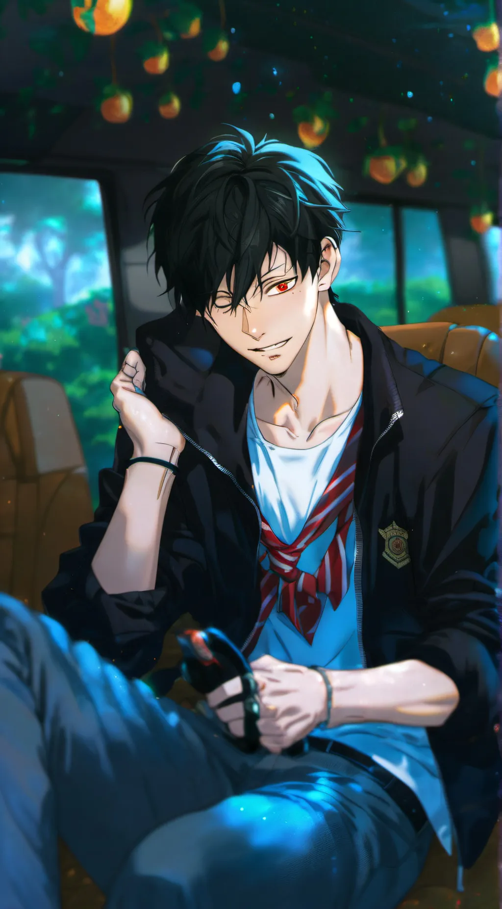 ai character: kuro background