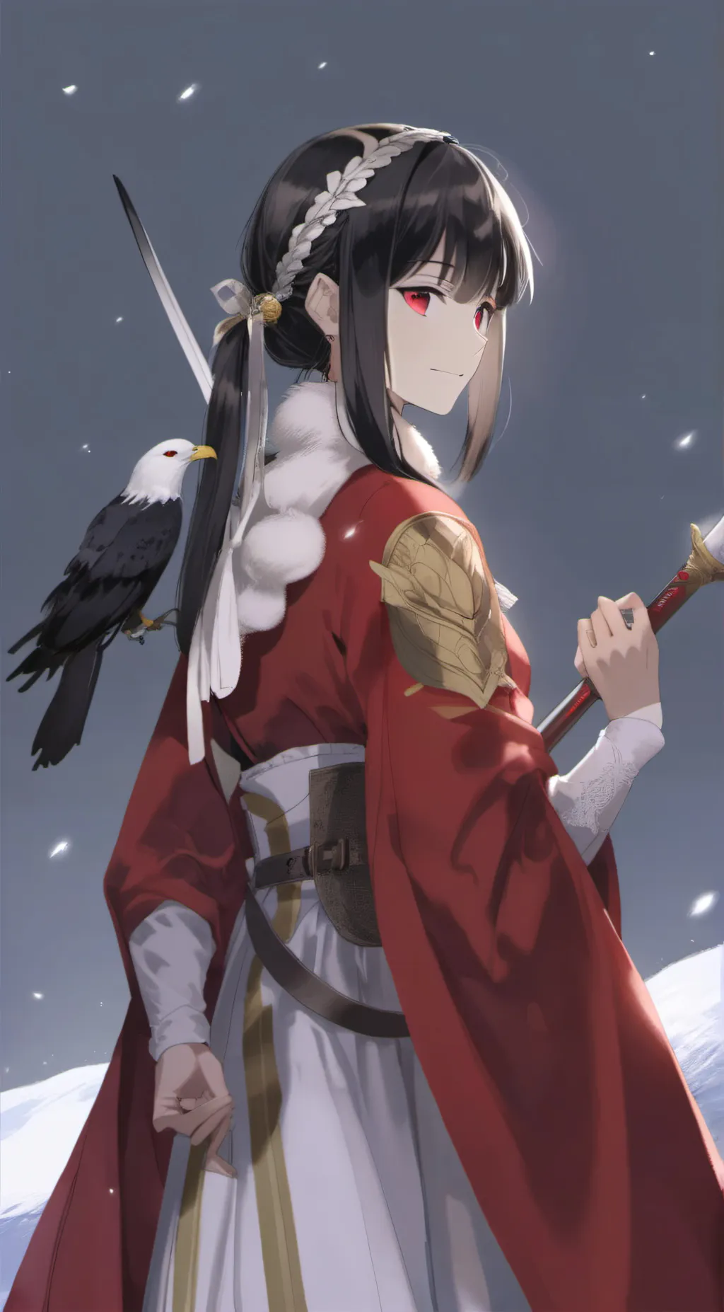 ai character: Elvis  background