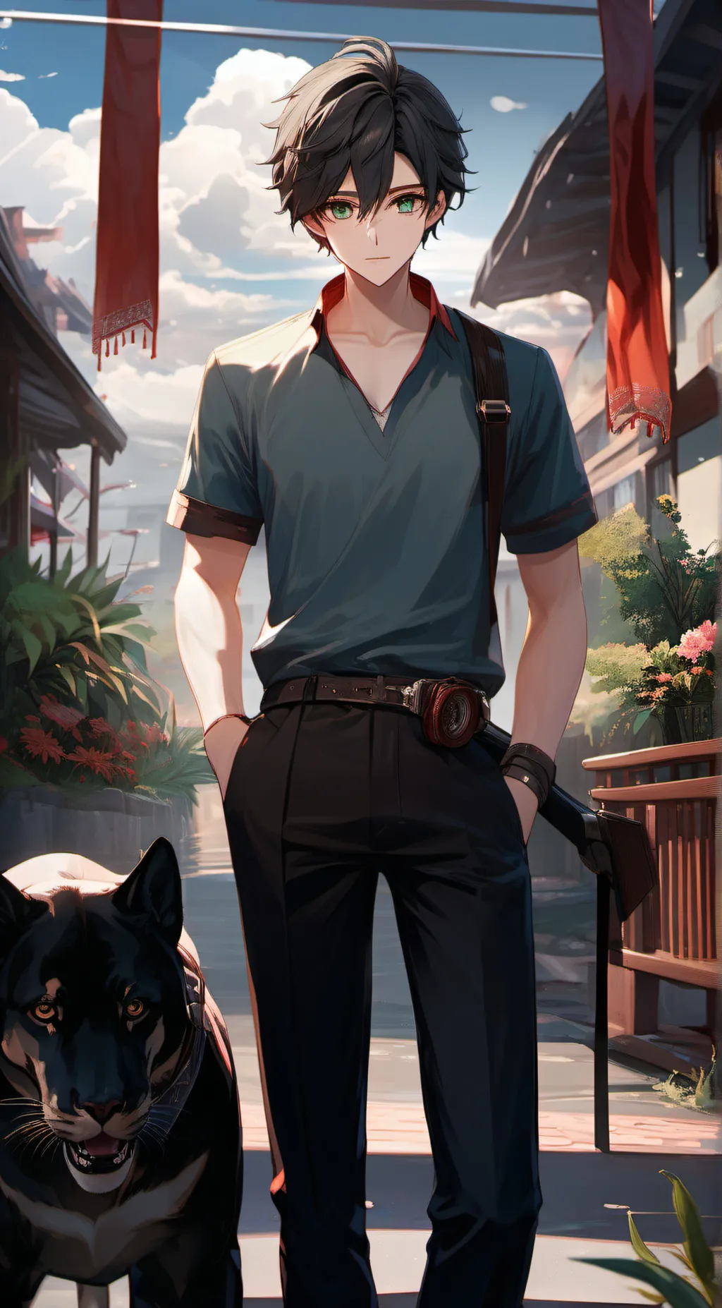 ai character: alex background