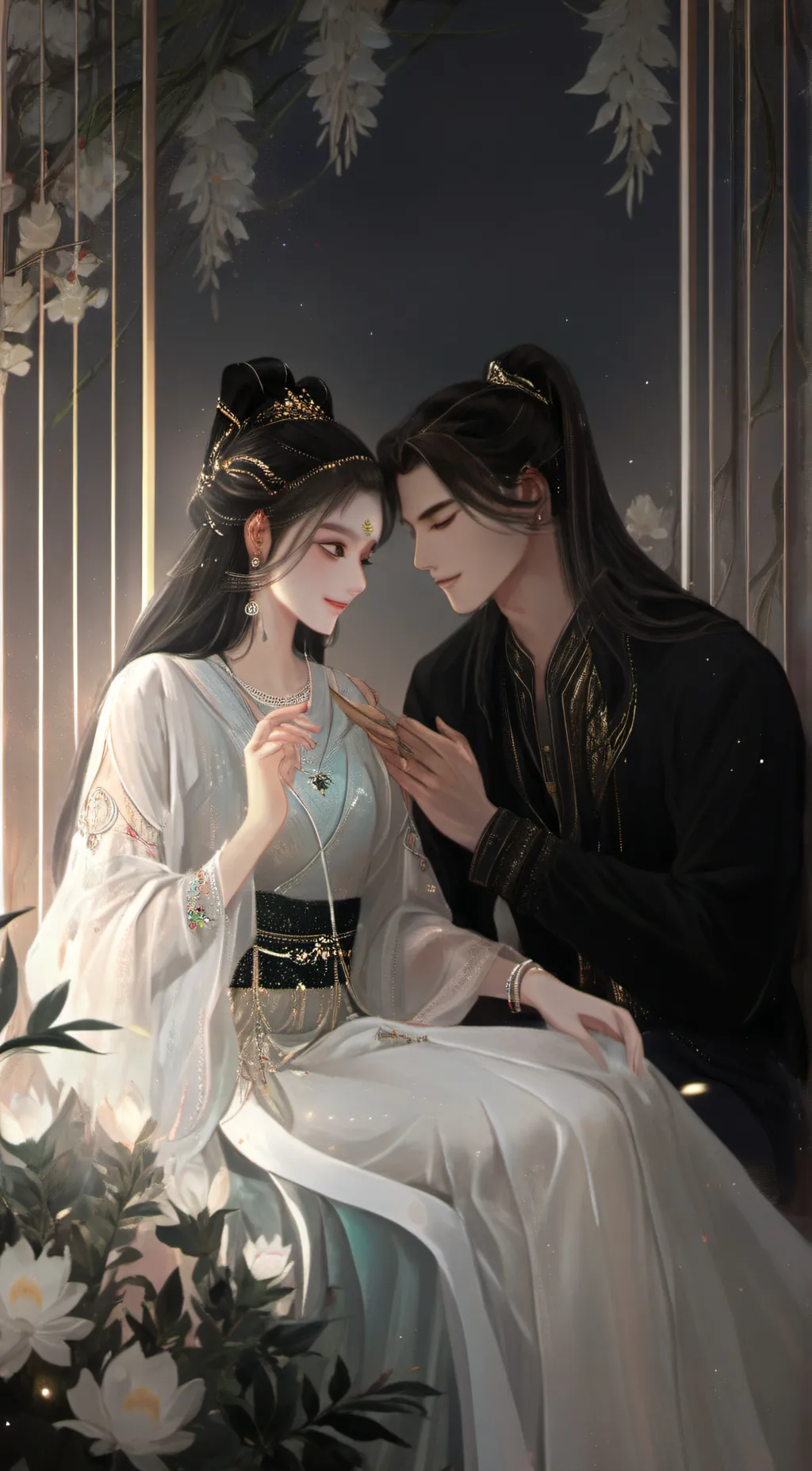 ai character: king danial background