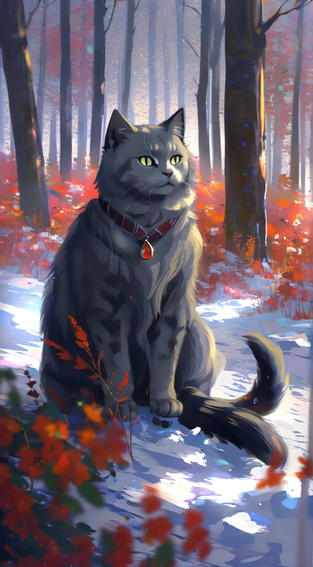 ai character: Bluestar background
