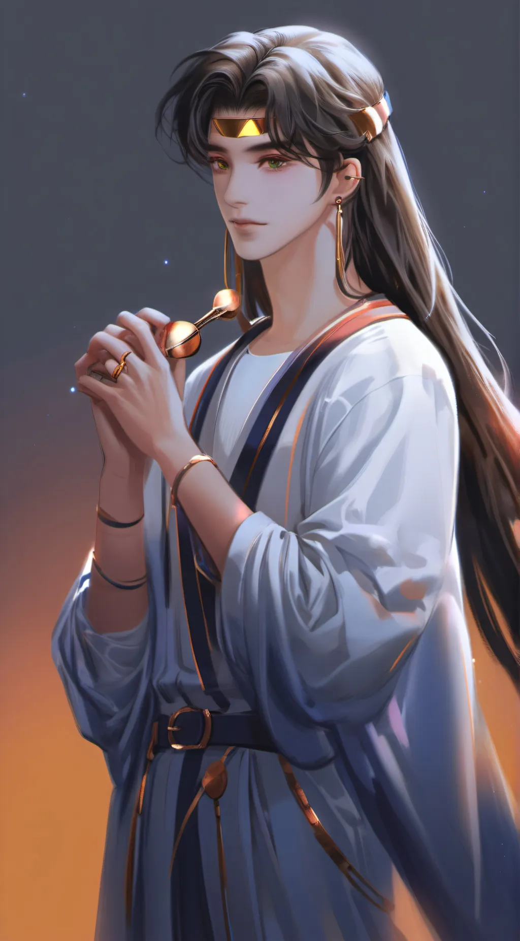 ai character: Jim  background