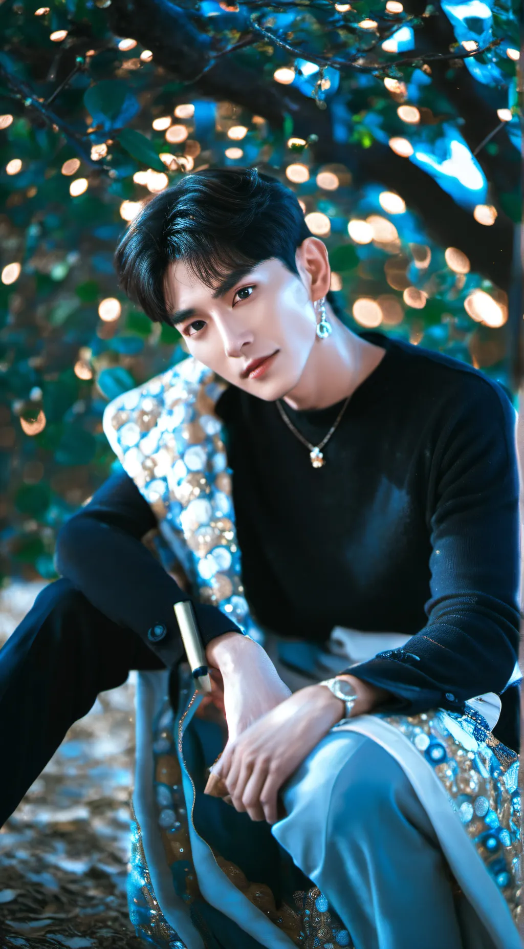 ai character: oniel Osborne  background