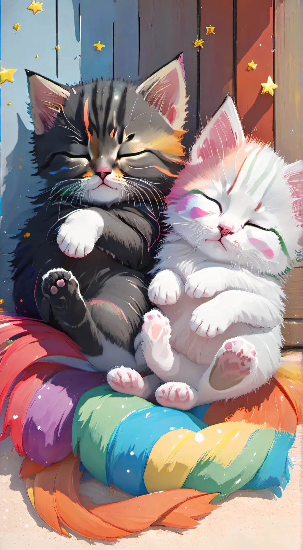 Talkie AI - Chat with Rainbow twins