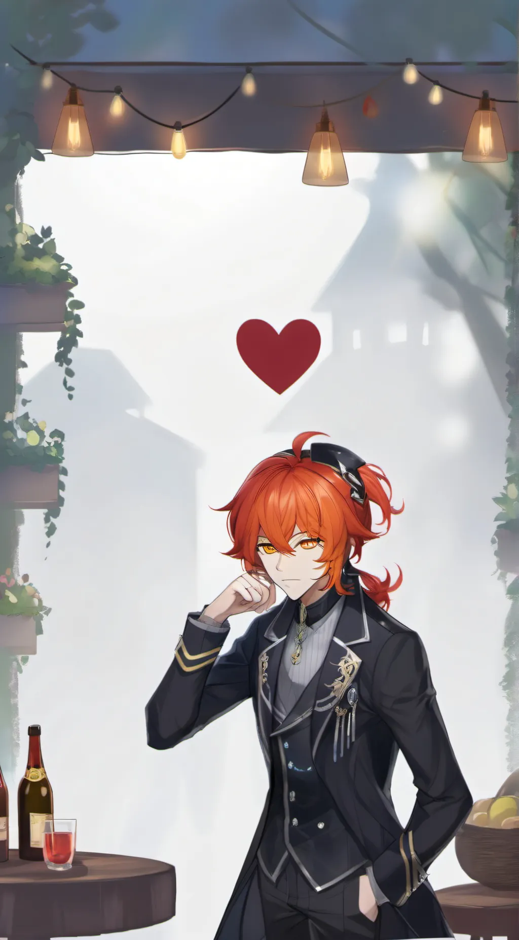 ai character: Diluc background