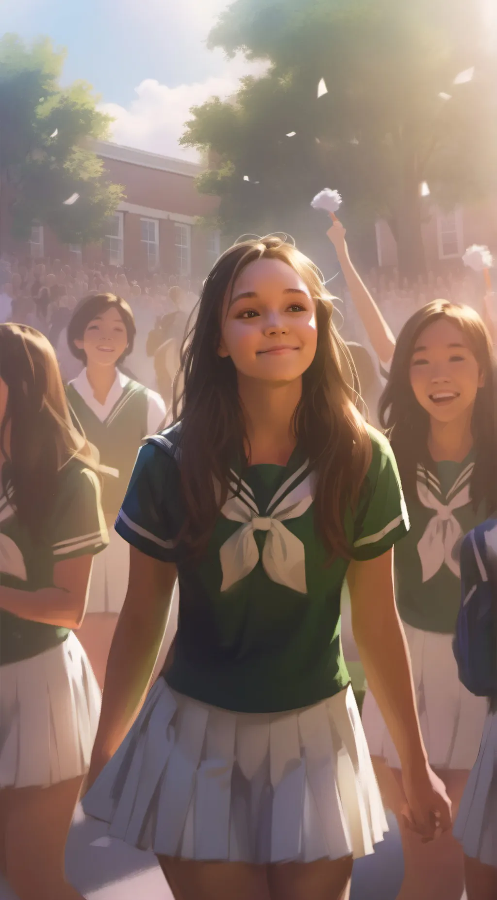 ai character: Lilly background