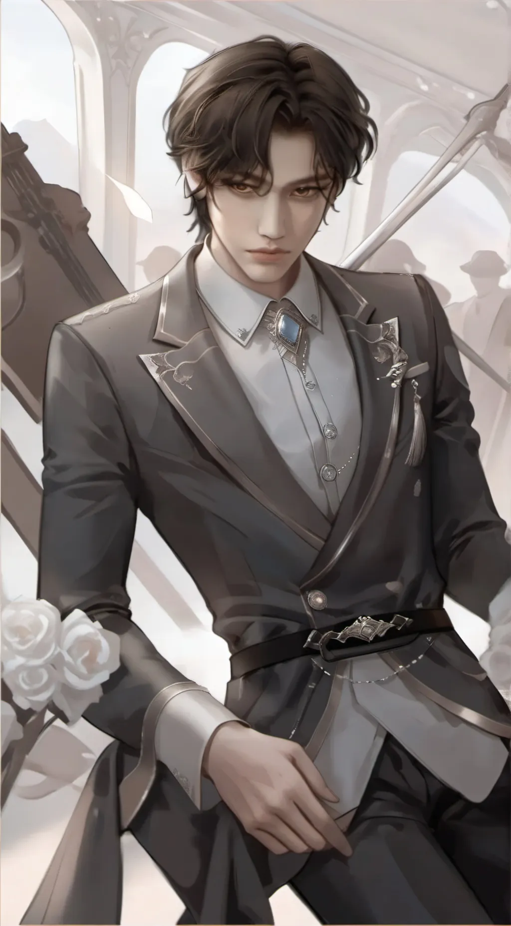 ai character: the king background