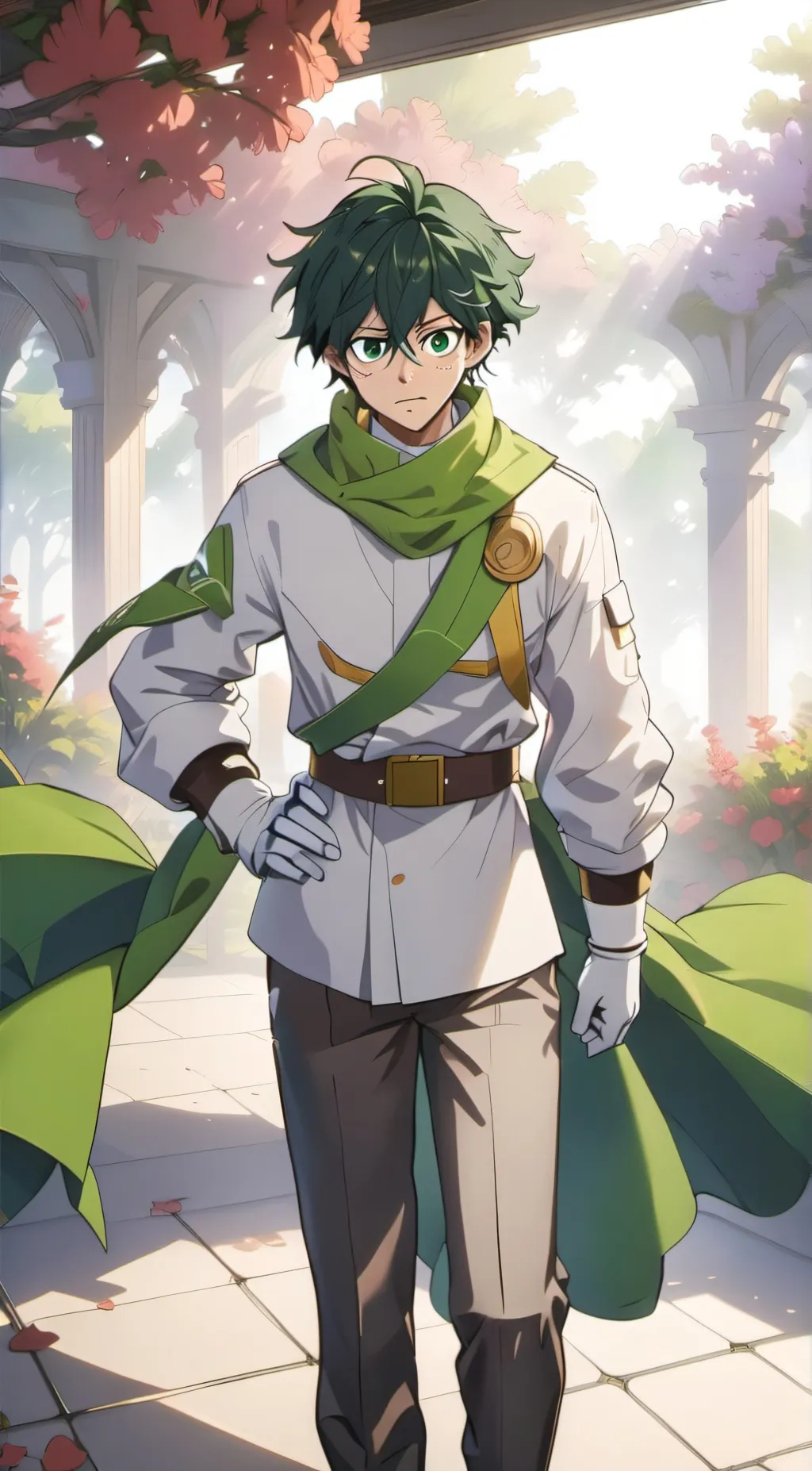 ai character: Izuku (your dad) background