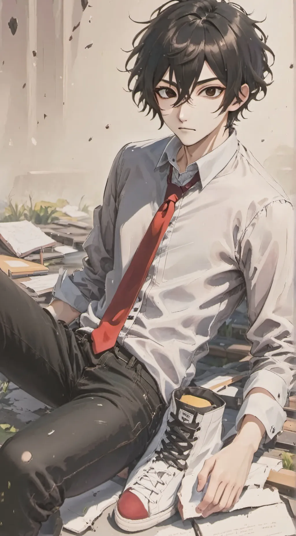 ai character: Alec❤️ background