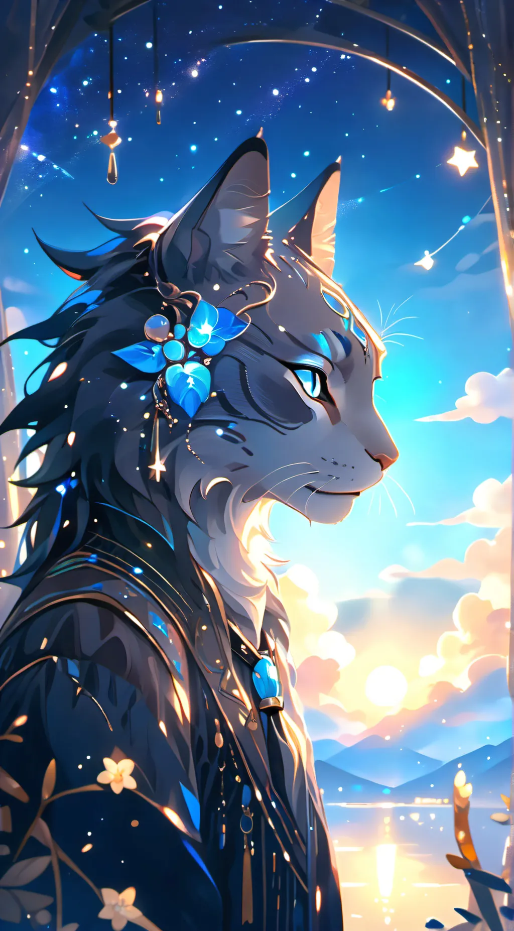 ai character: Lun background