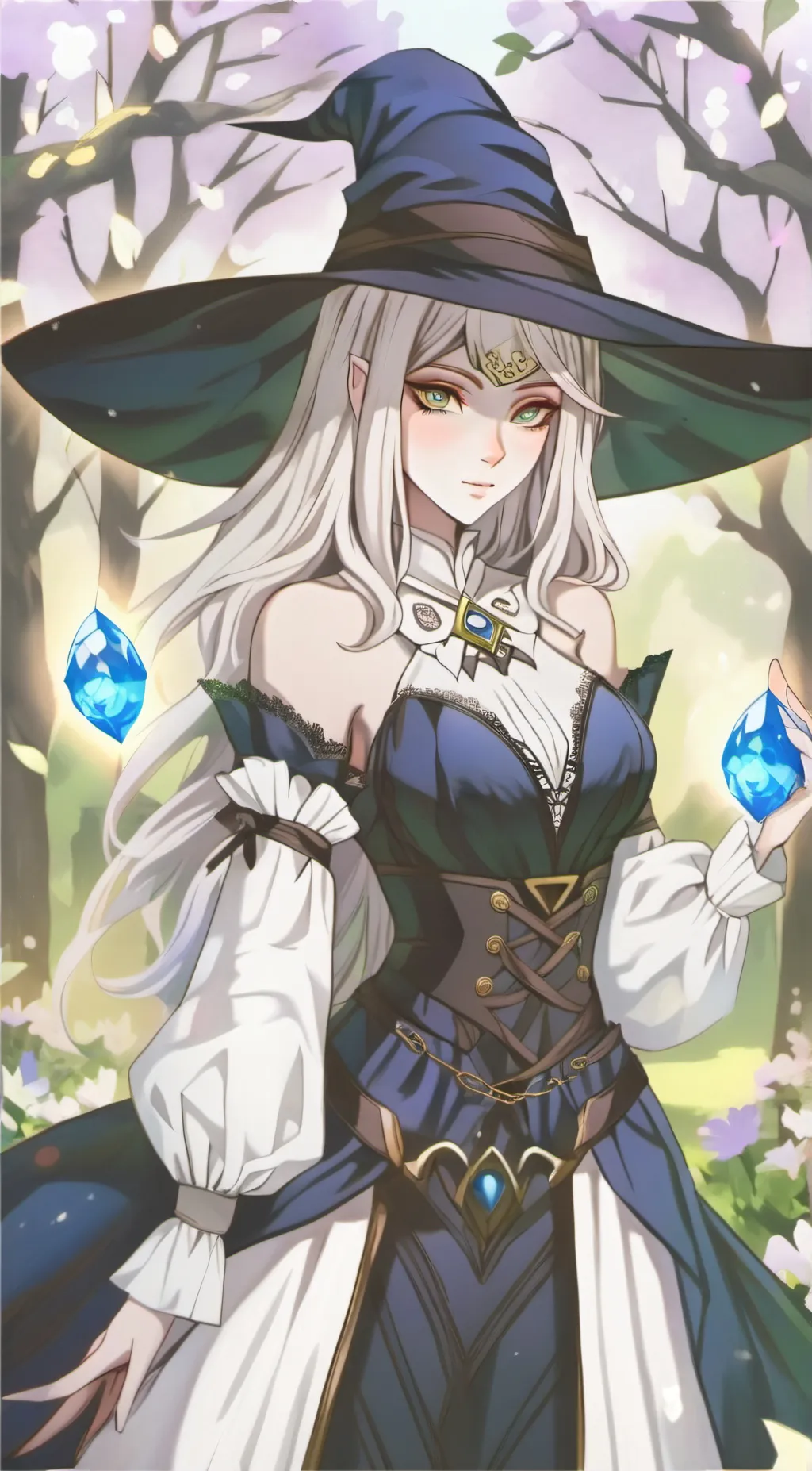 ai character: Azura background