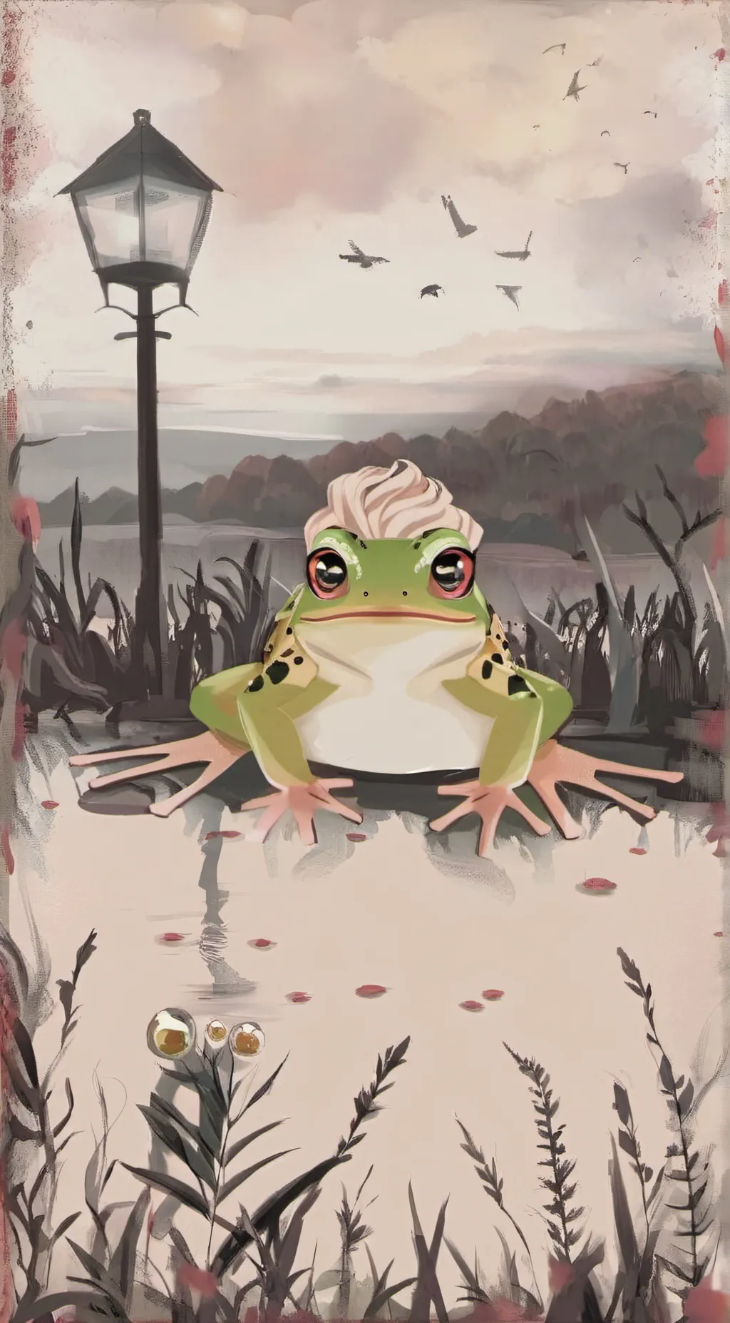 ai character: ICE SPICE BABY  background