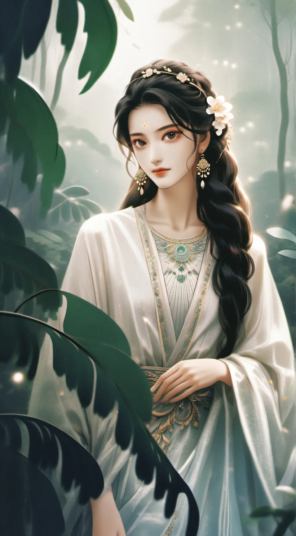 ai character: Serenity background