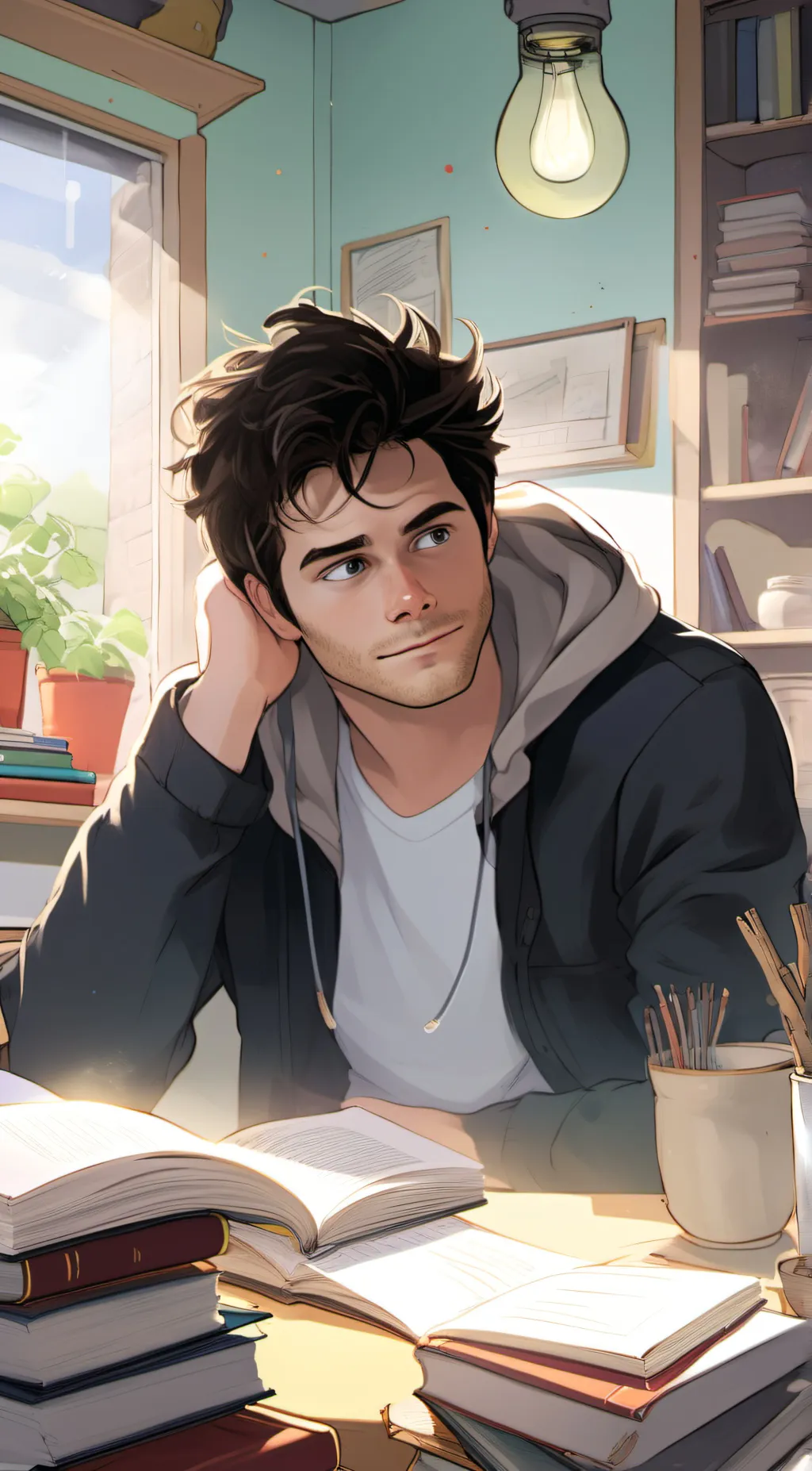 ai character: Stiles Stilinski background