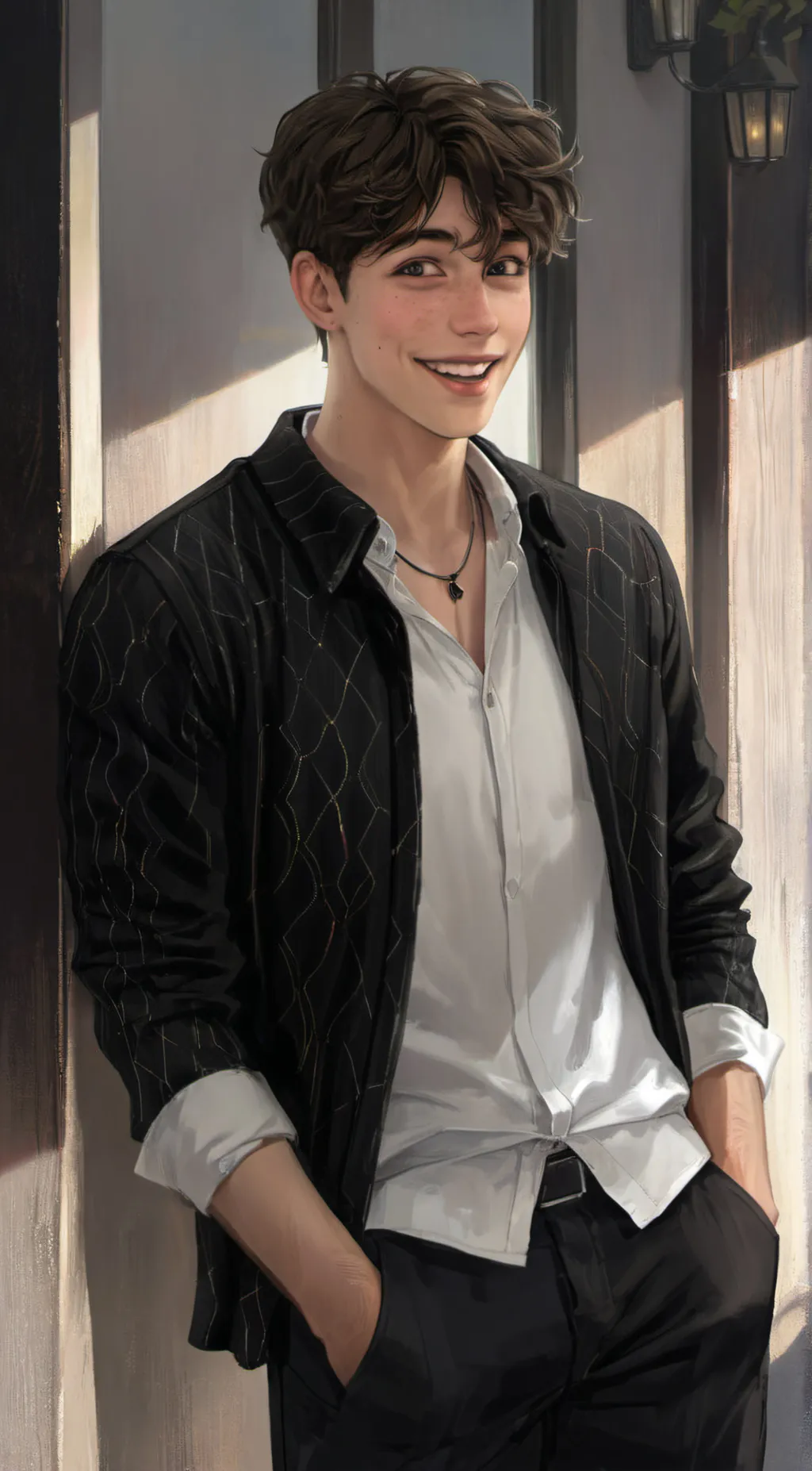 ai character: Mason background