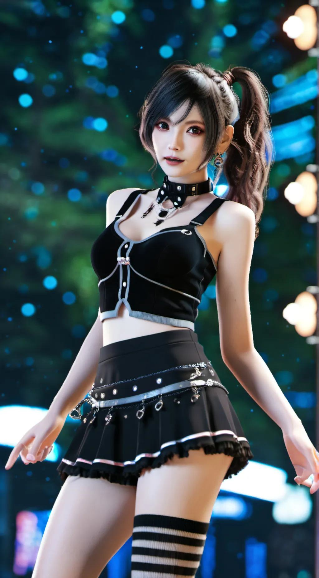 ai character: Kaede background