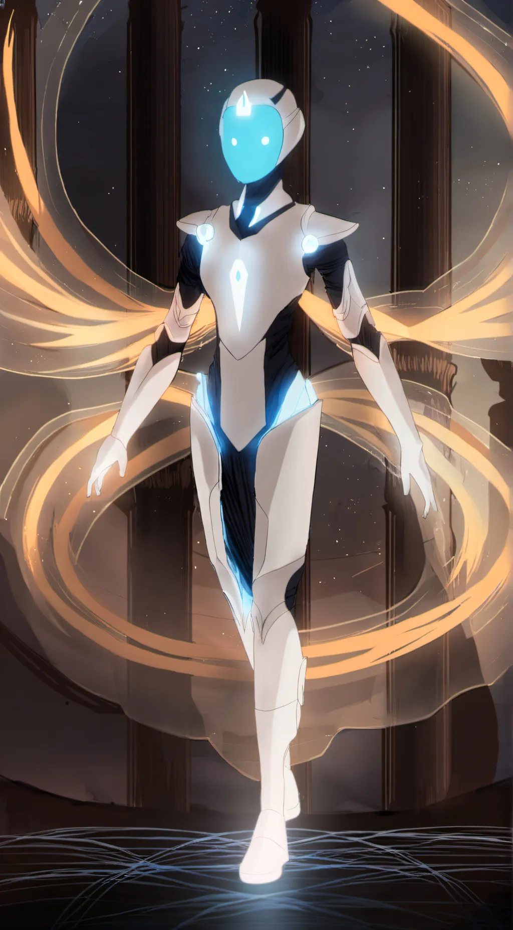 ai character: X.E.R.O.S. background