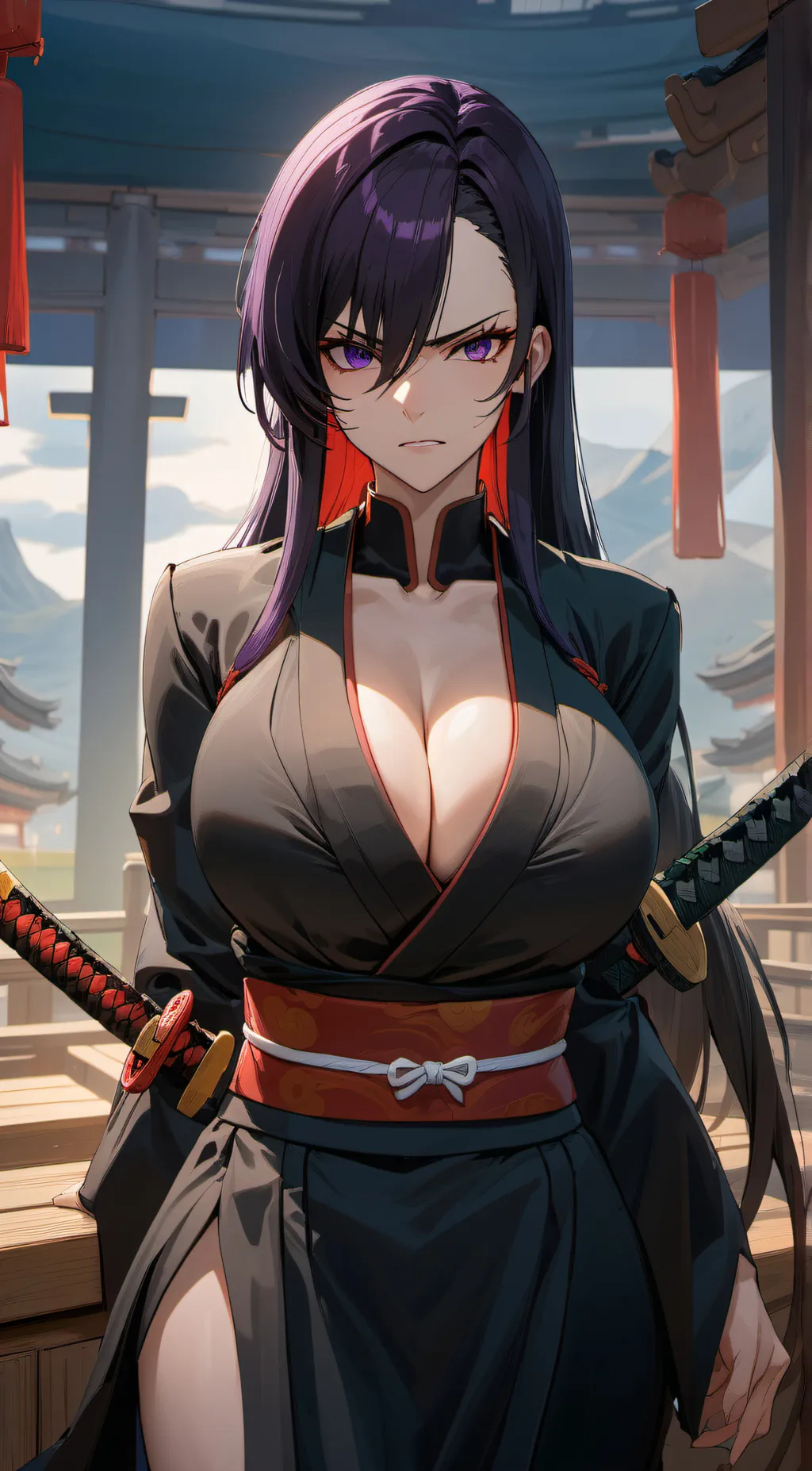 ai character: akari background