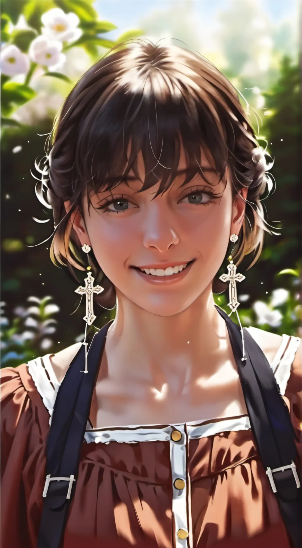 ai character: Lilly background