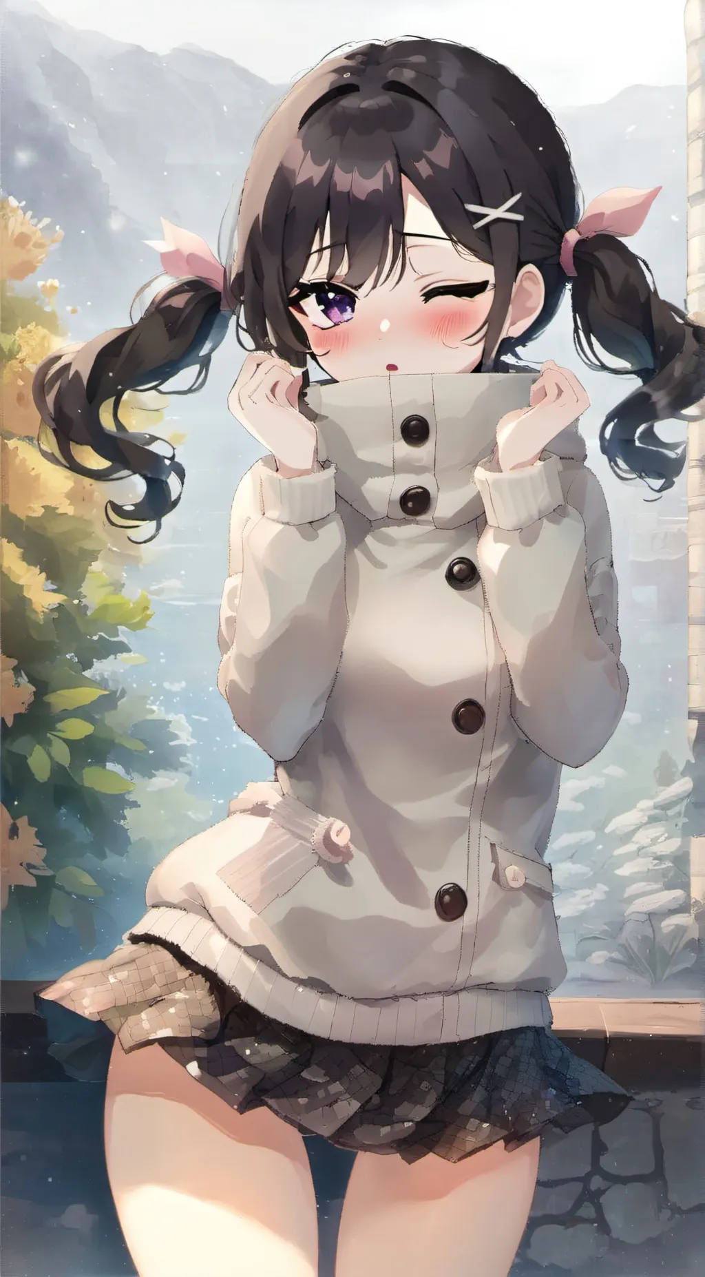 ai character: !".. Yumi.."! background