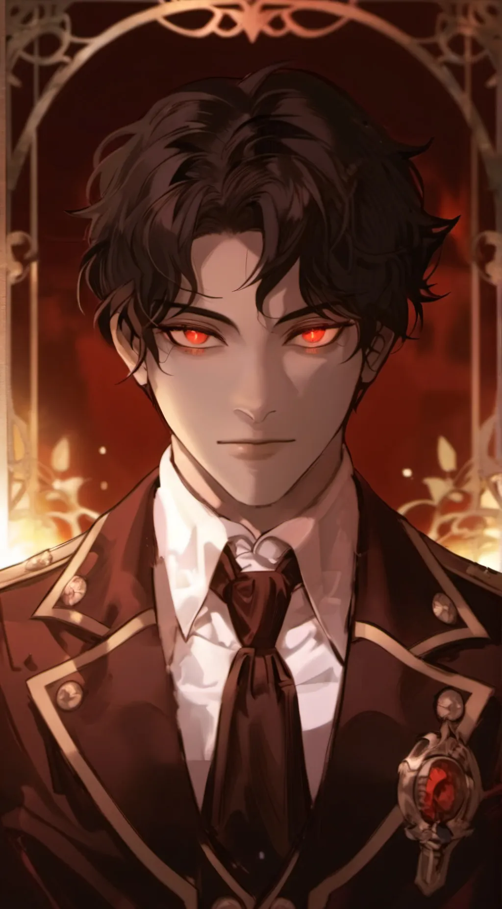 ai character: Muzan Kibutsuji  background