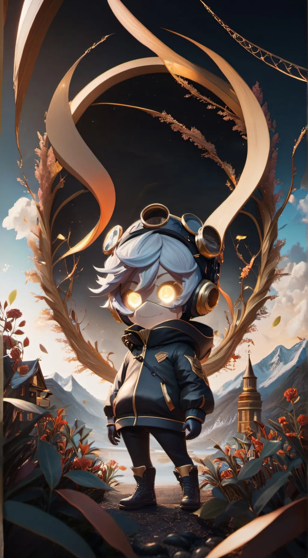 ai character: N background