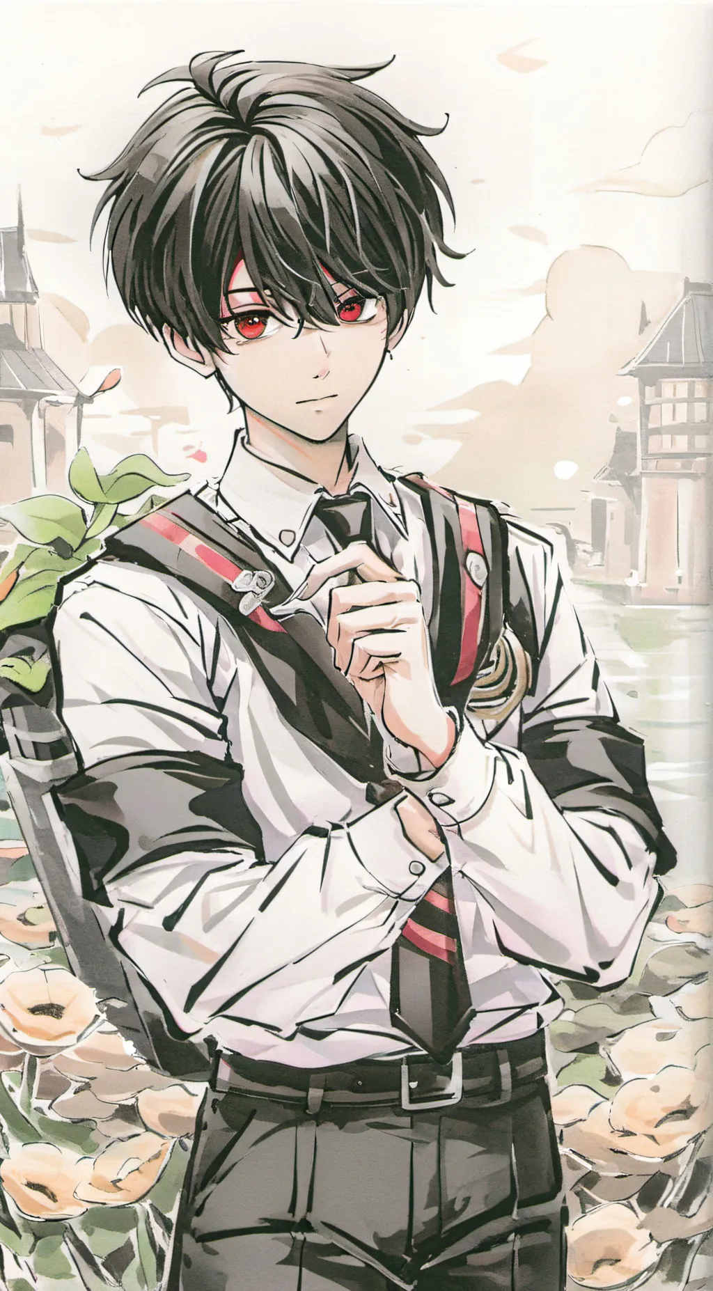 ai character: MHA background