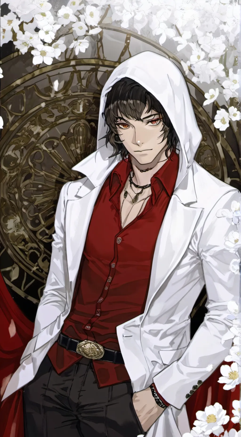 ai character: Rosso Villa background