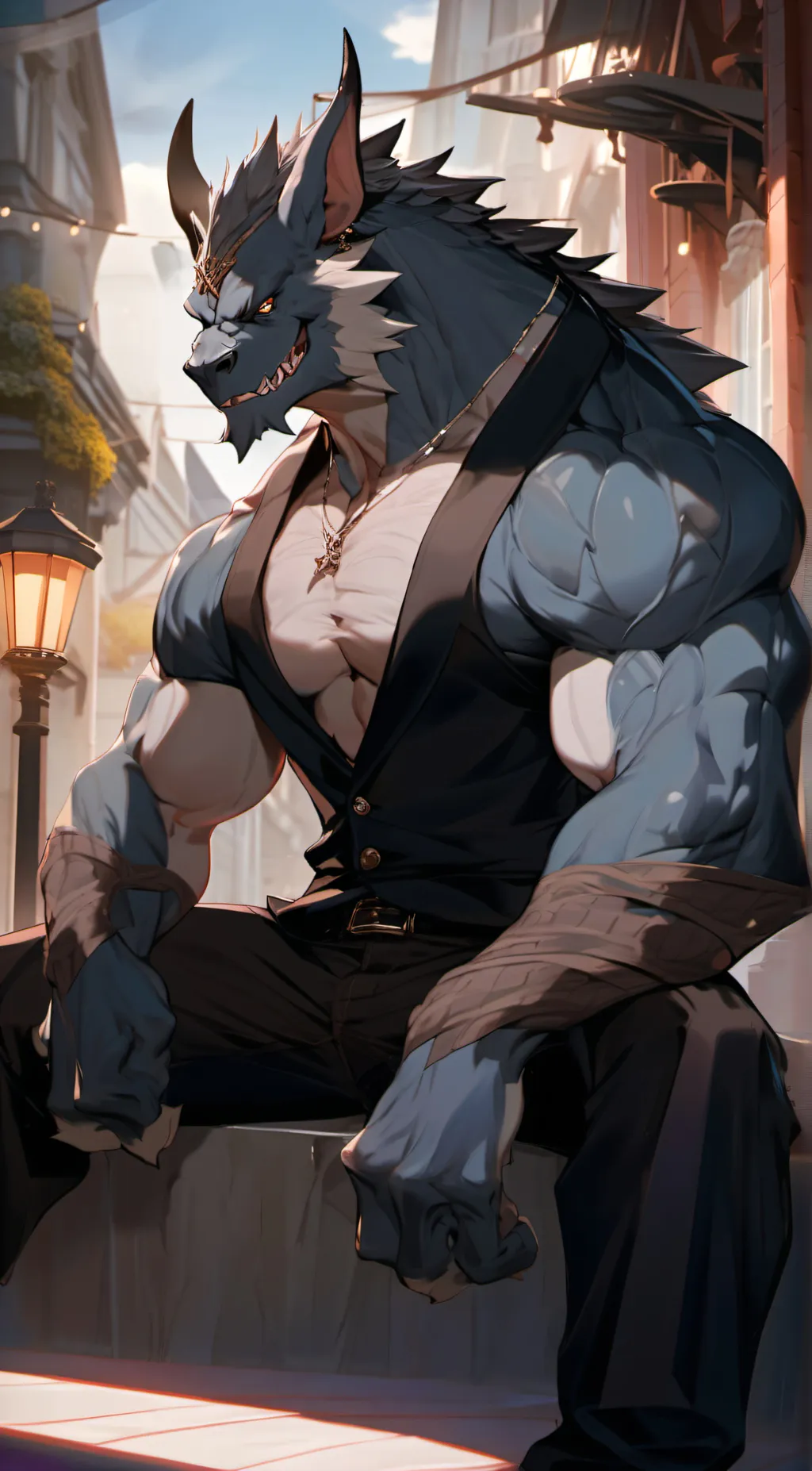 ai character: Gabriel background