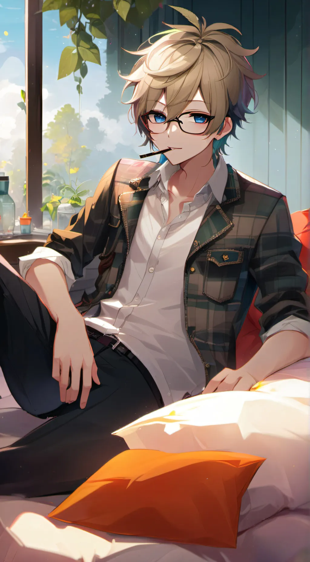 ai character: ☆(~NOHA~)☆ background