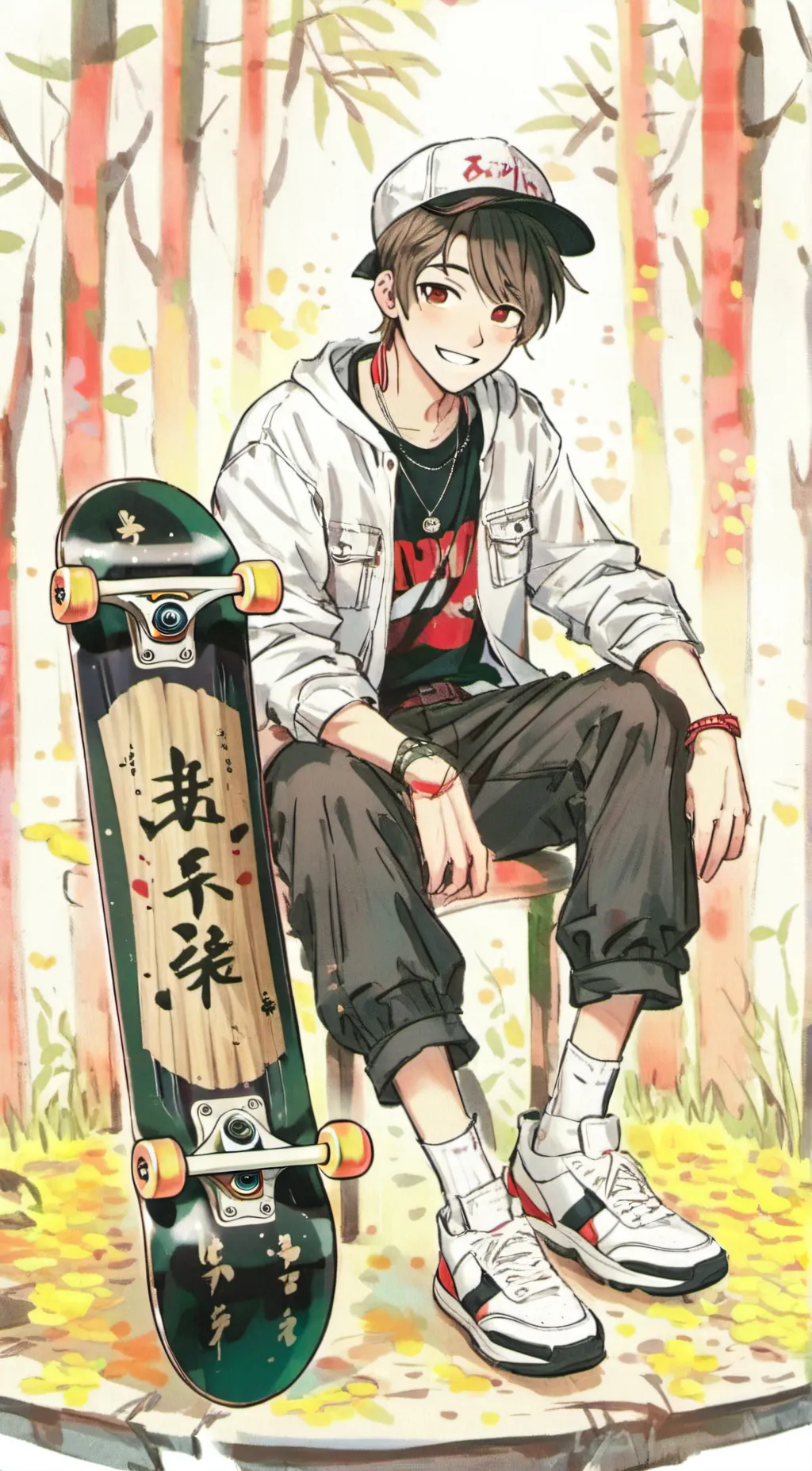 ai character: james  background