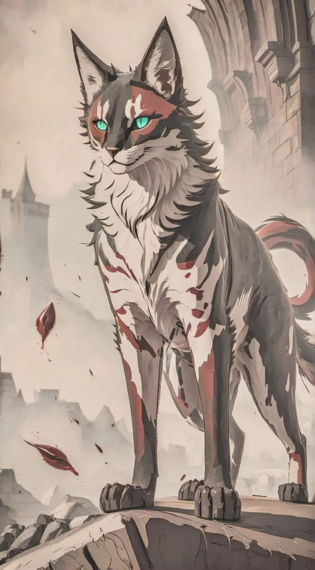 ai character: Rusty background