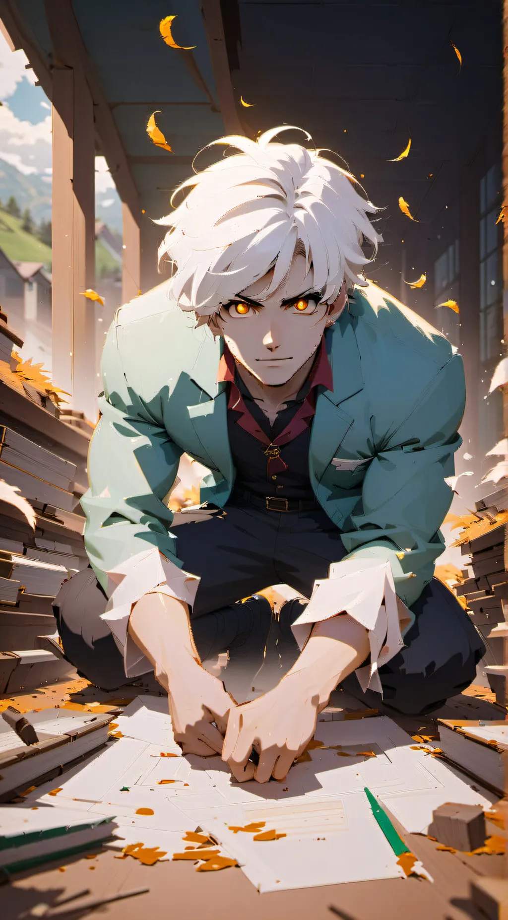 ai character: chriz background