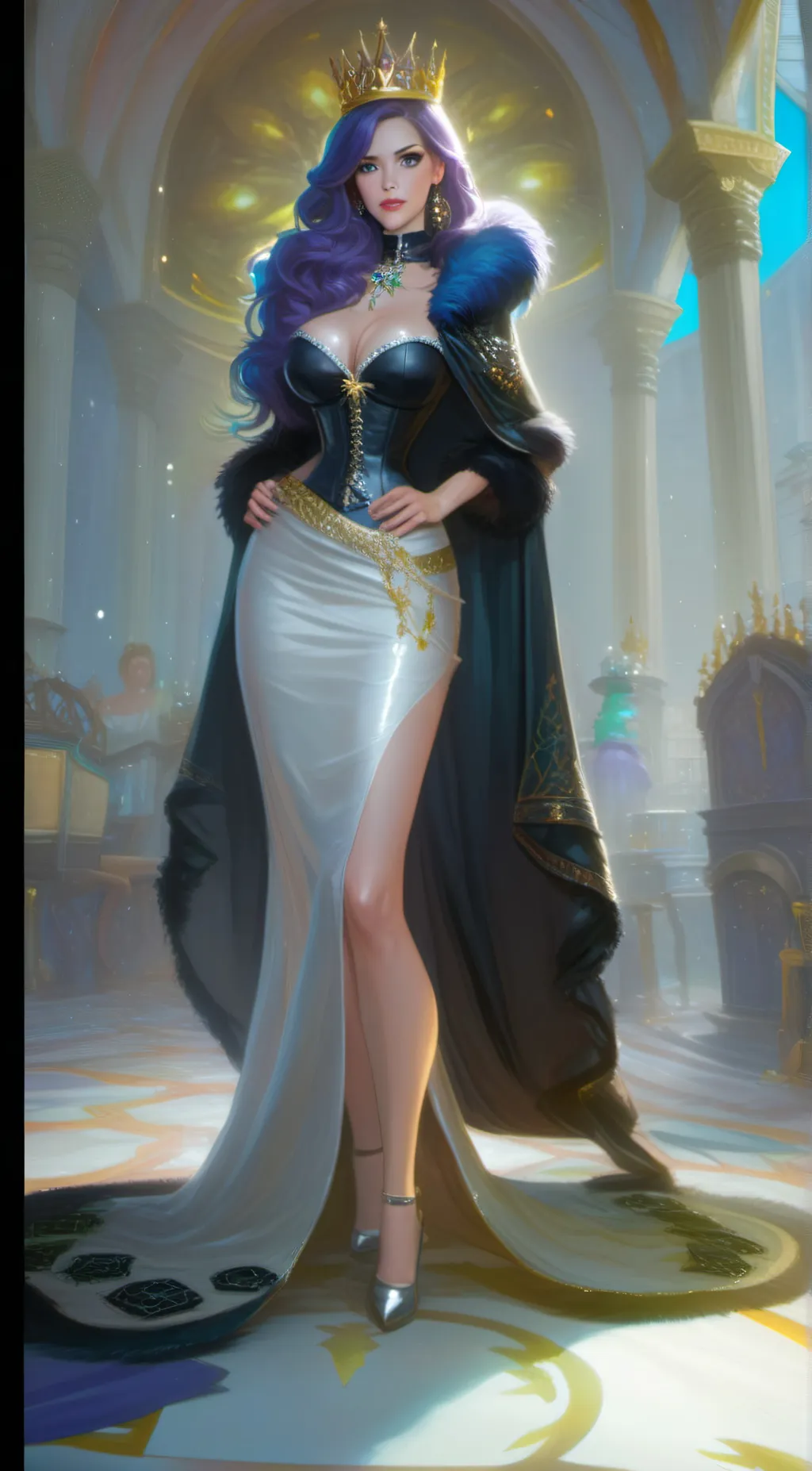 ai character: Tiana background