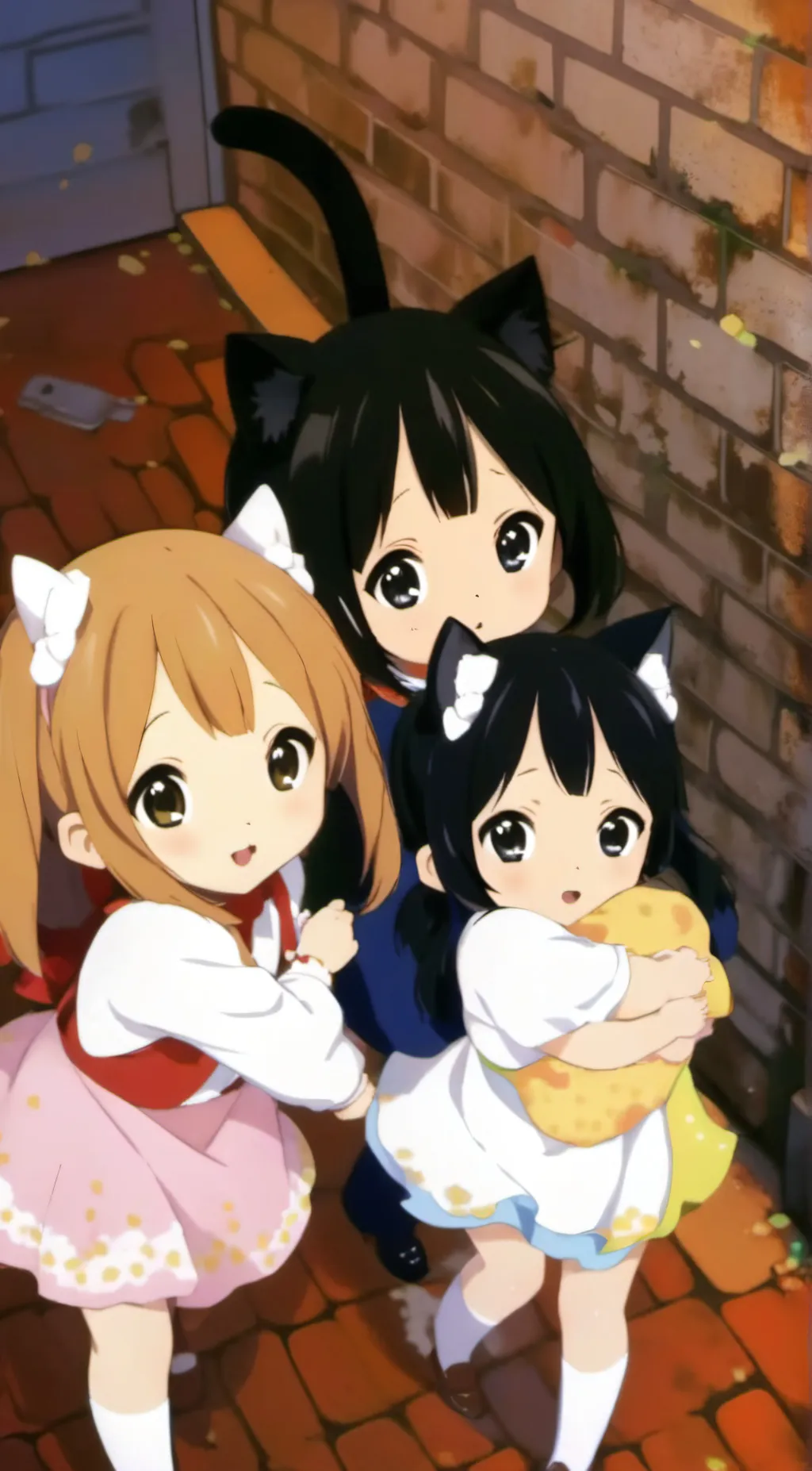 ai character: lia, lora, kit background