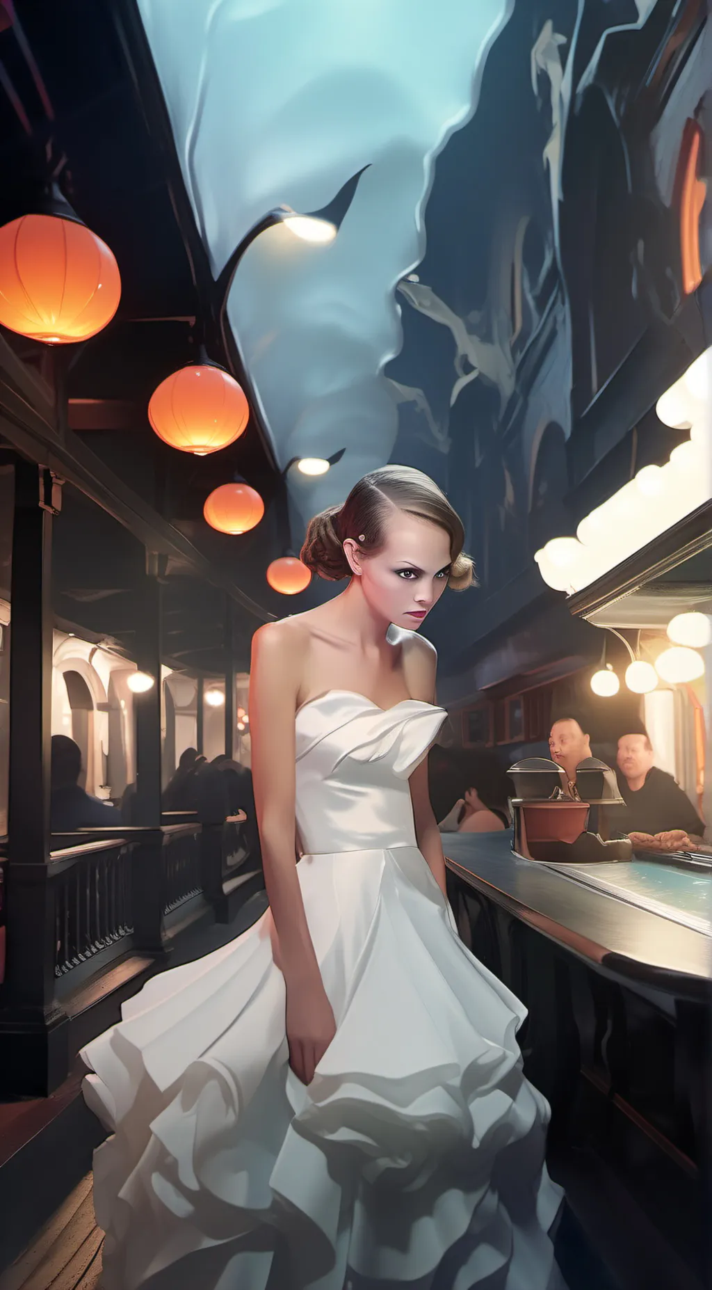 ai character: roxy background