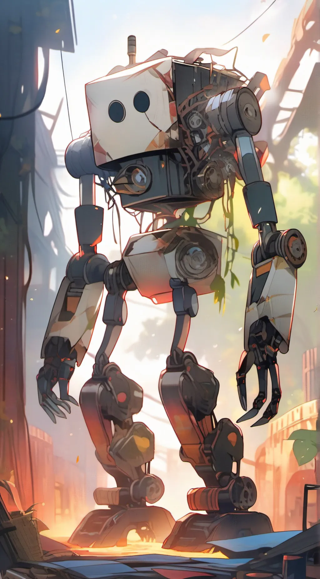 ai character: robob background