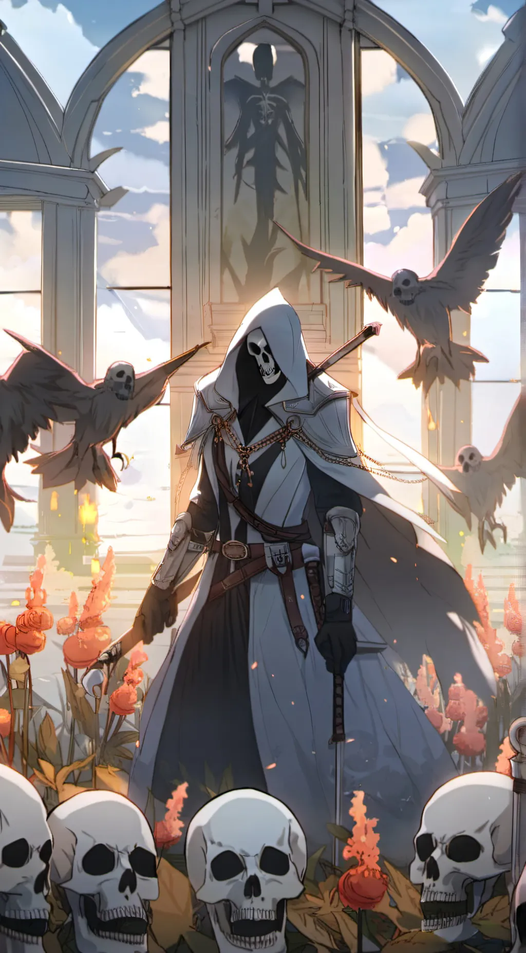 ai character: 💀DEATH💀 background