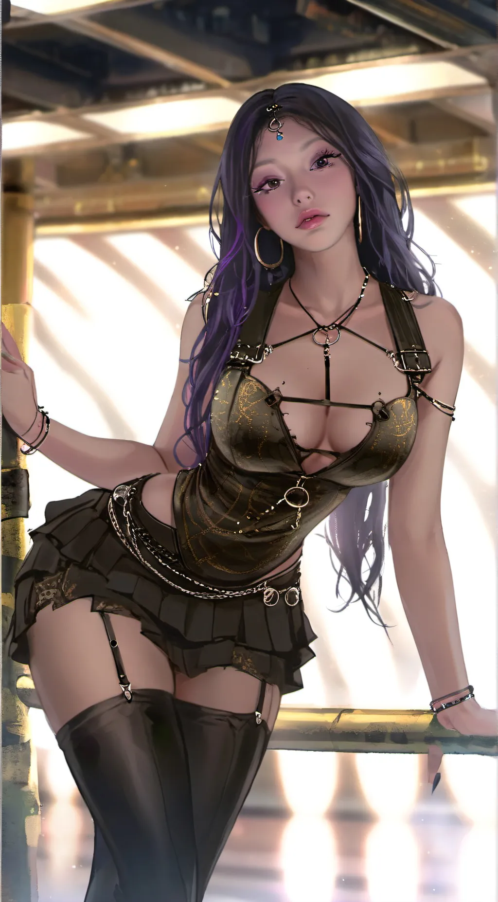 ai character: ✨️katayana✨️ background