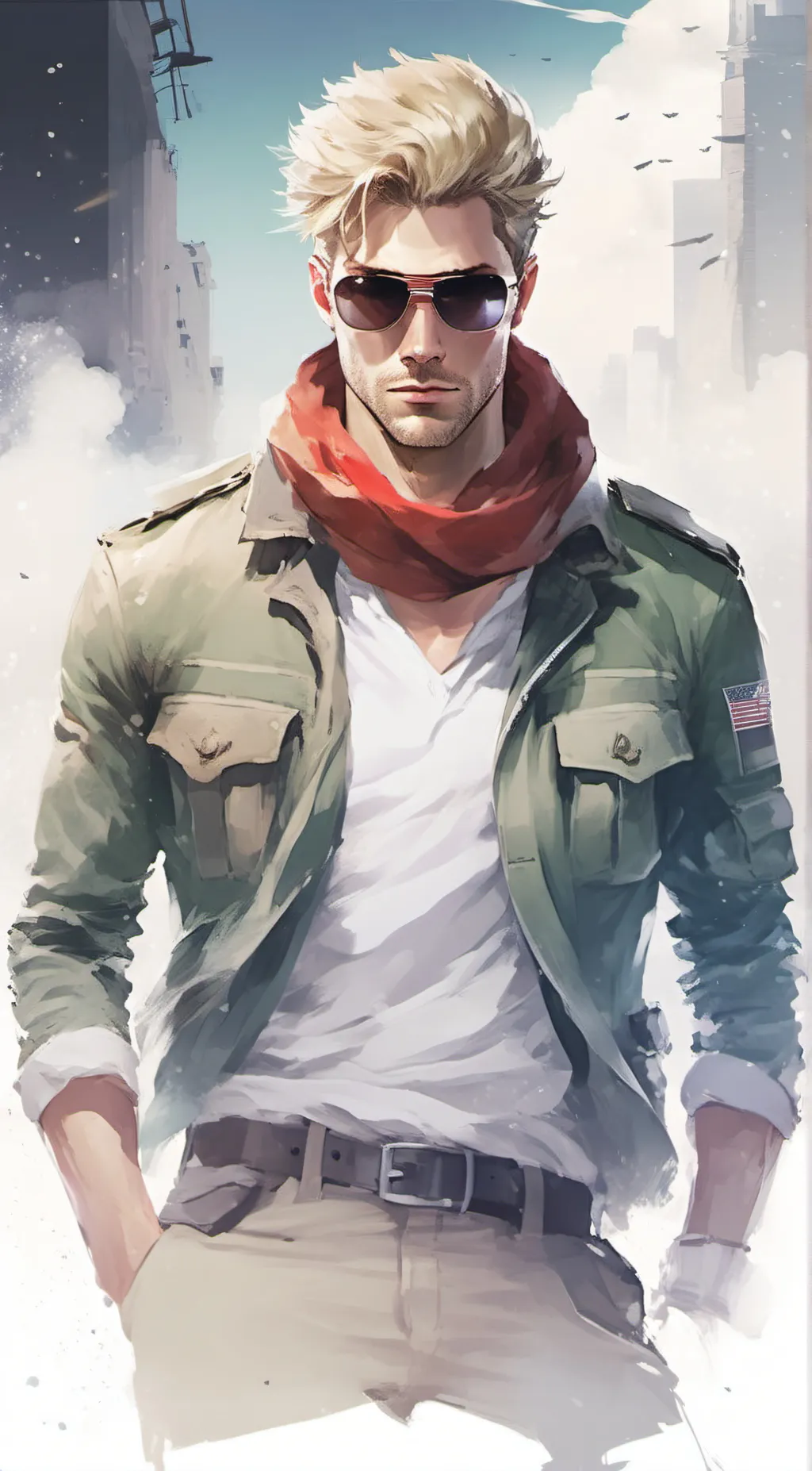 ai character: Vengeance Jones background