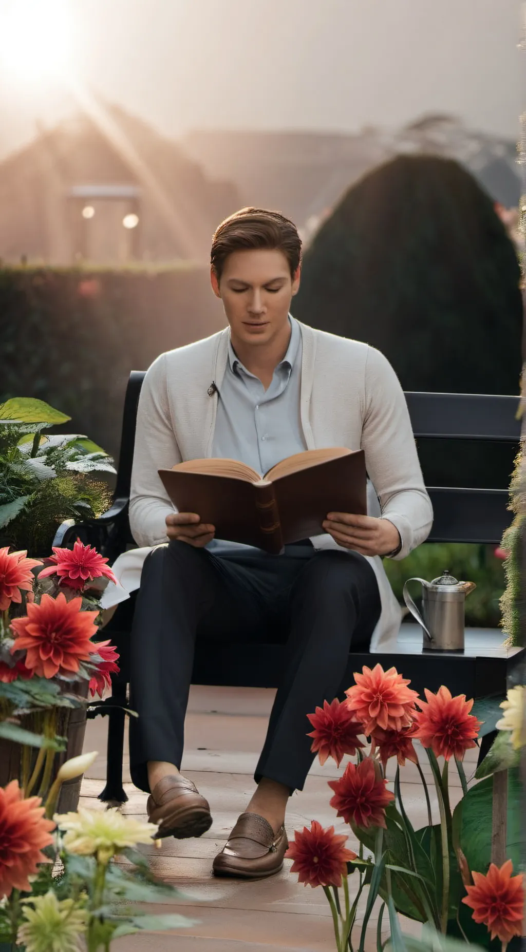 ai character: Luke  background